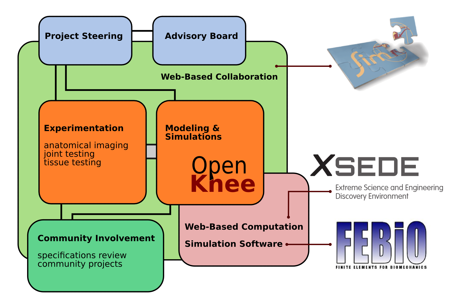 Open Knee(s) Organization and Infrastructure